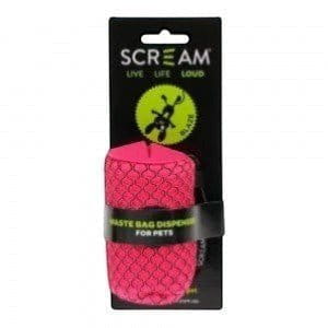 Dogtraining101 Retail Super Store SCREAM Waste Bag Dispenser for Pets with Clip