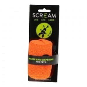 Dogtraining101 Retail Super Store SCREAM Waste Bag Dispenser for Pets with Clip