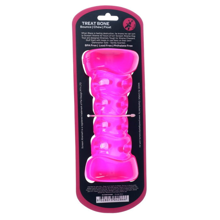 Scream Xtreme Scream Xtreme TREAT BONE - Loud Pink