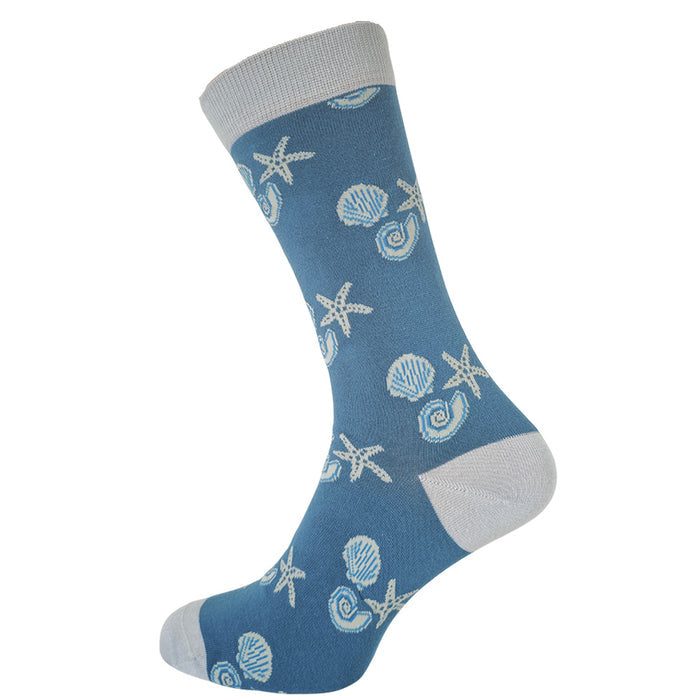 Sea shell Bamboo crew socks
