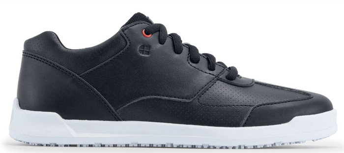 Shoes For Crews Freestyle Trainer Shoe Black With White Outsole