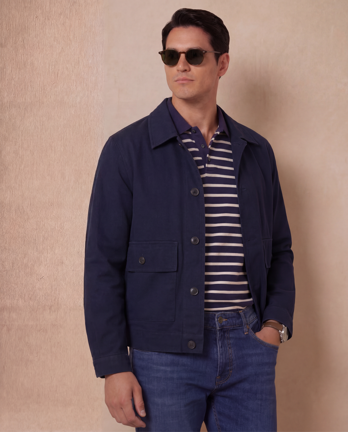 Made to Measure / Navy Cotton Twill / Standard