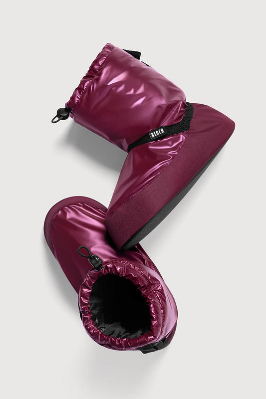 SIM5009BM - Bloch Metallic Adult Warmup Booties