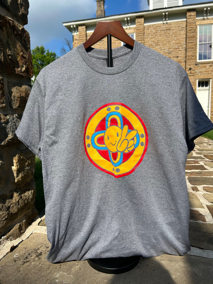 Smile Peace Sign Tshirt Designed by Jake Wilson