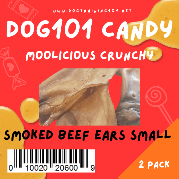 Dogtraining101 Smoked Beef Ears Small