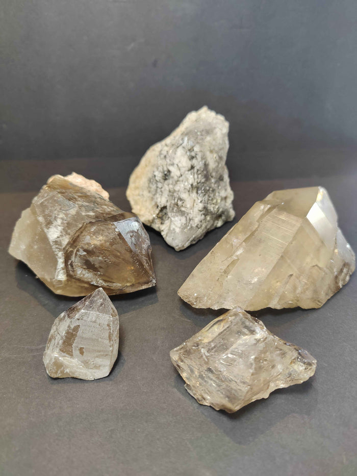 Smoky Quartz Natural Elestial Points - Smokin Resin Company