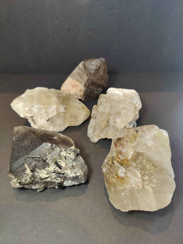 Smoky Quartz Natural Elestial Points - Smokin Resin Company