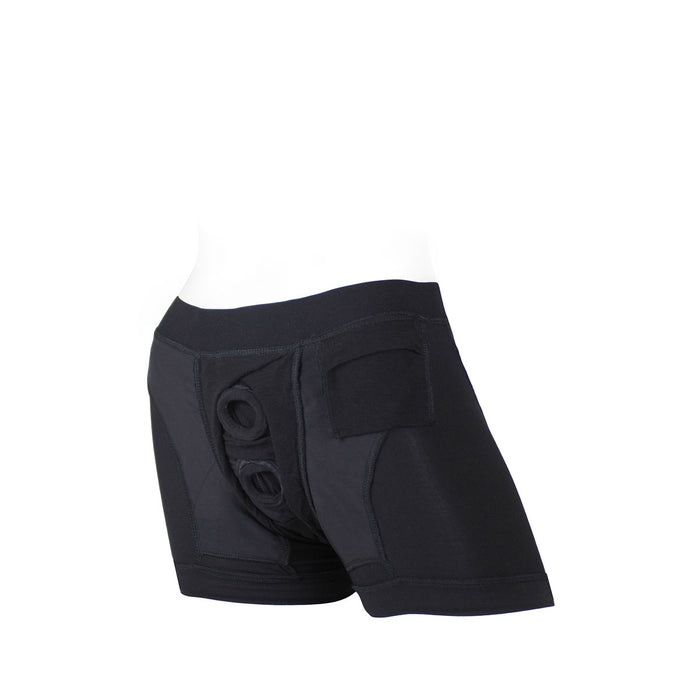SpareParts Tomboii Black-Black Rayon - 4X Intimates Adult Boutique