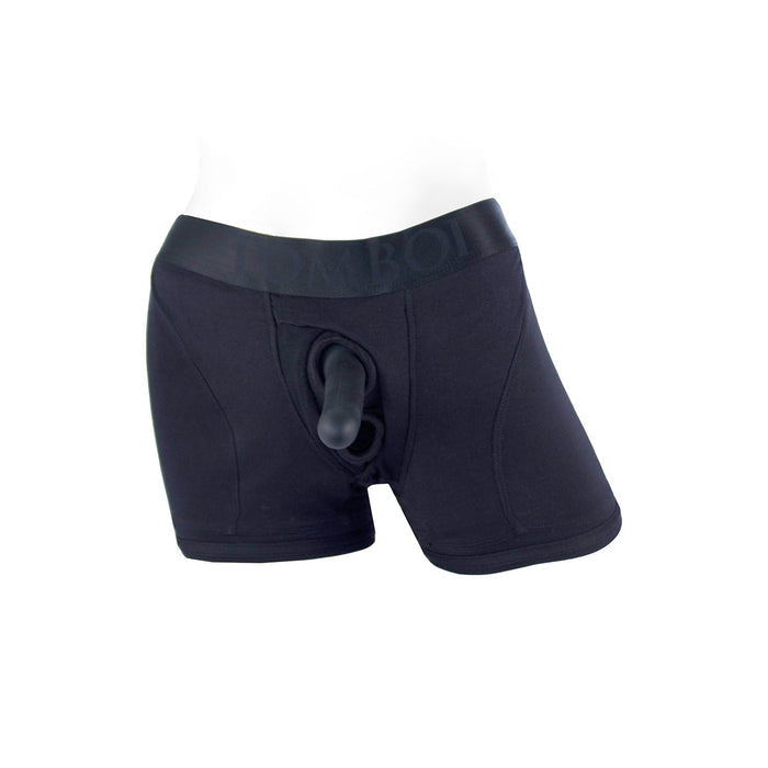 SpareParts Tomboii Black-Black Rayon - 4X Intimates Adult Boutique