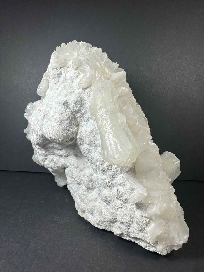Stilbite with Green Apophyllite and Mordenite on matrix - Smokin Resin Company