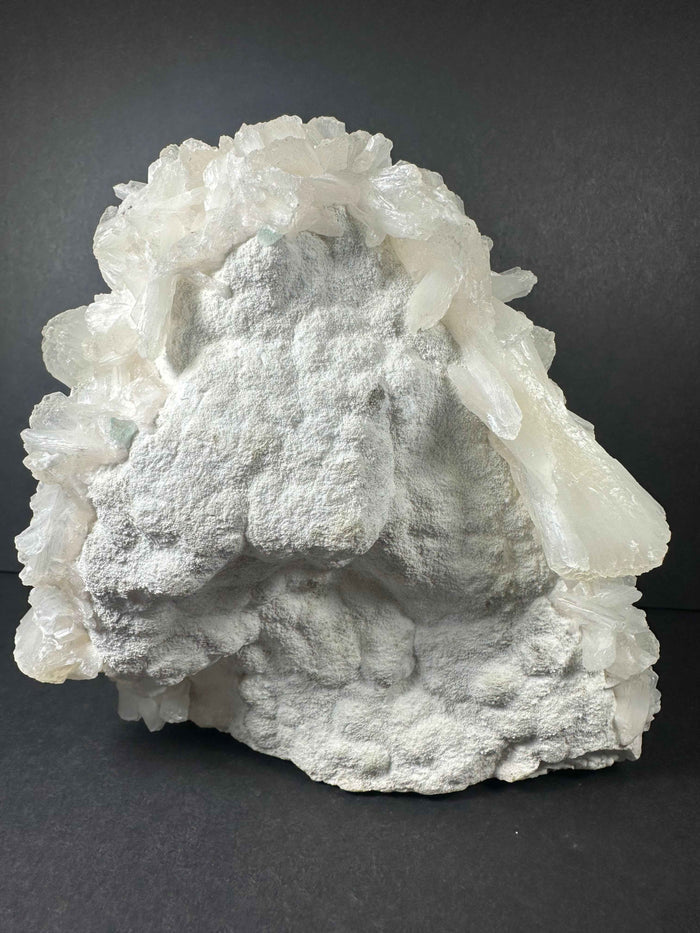 Stilbite with Green Apophyllite and Mordenite on matrix - Smokin Resin Company