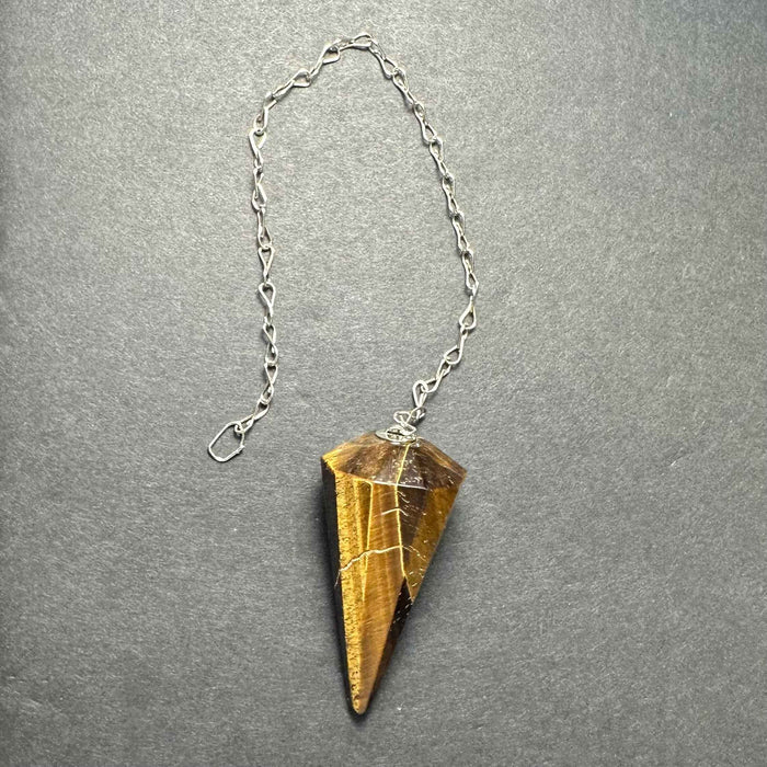 Stone Pendulum with Chain - Smokin Resin Company