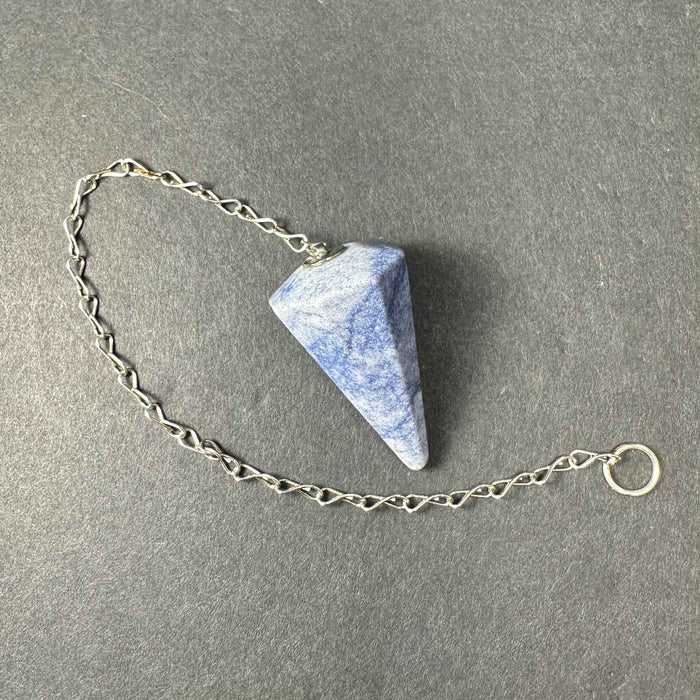 Stone Pendulum with Chain - Smokin Resin Company