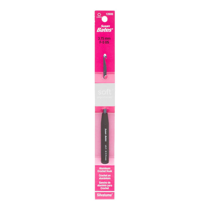 Susan Bates Ergonomic Aluminum Crochet Hooks