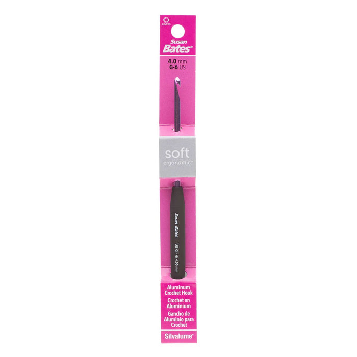 Susan Bates Ergonomic Aluminum Crochet Hooks