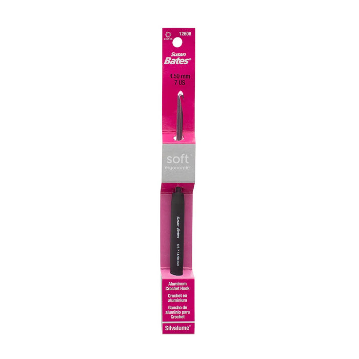 Susan Bates Ergonomic Aluminum Crochet Hooks