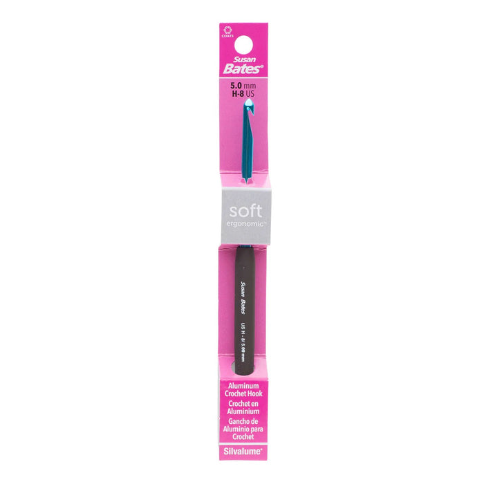 Susan Bates Ergonomic Aluminum Crochet Hooks