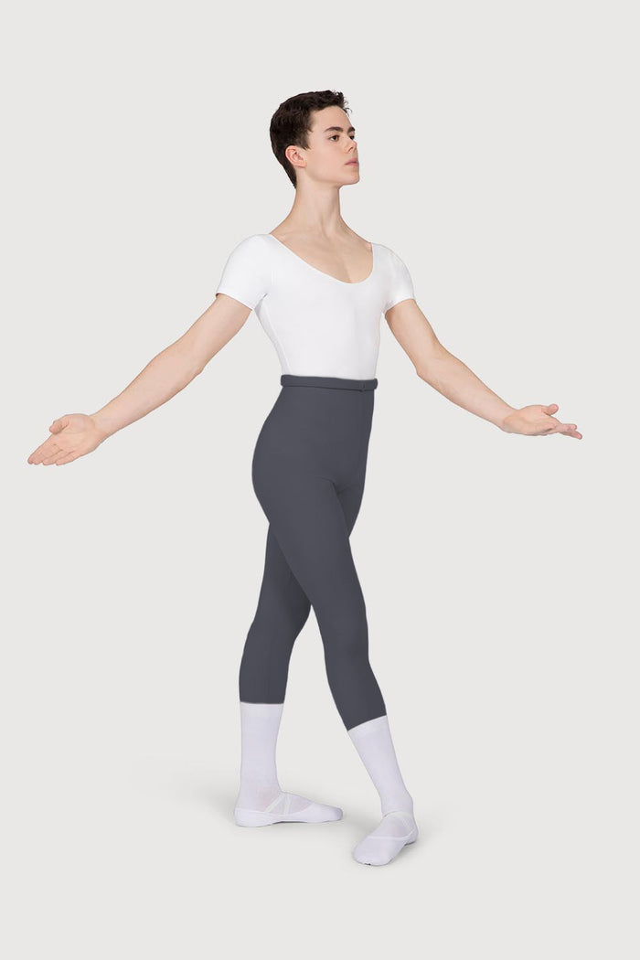 T3800HW - Bloch Verne Extra High Waist Mens Fitted Full Length Tight