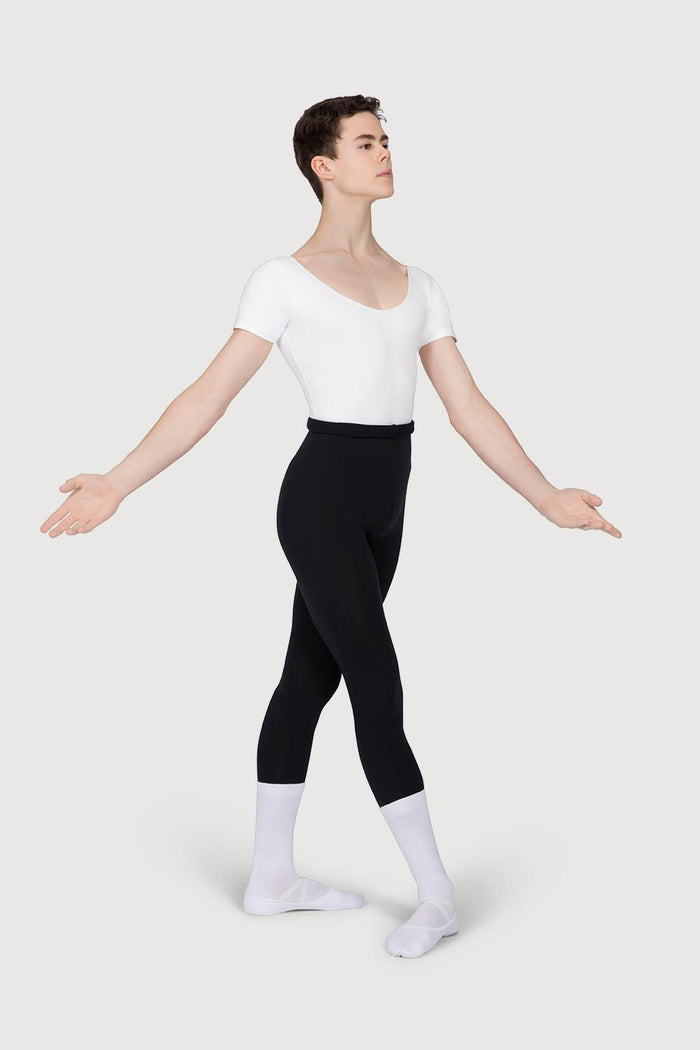 T3800HW - Bloch Verne Extra High Waist Mens Fitted Full Length Tight