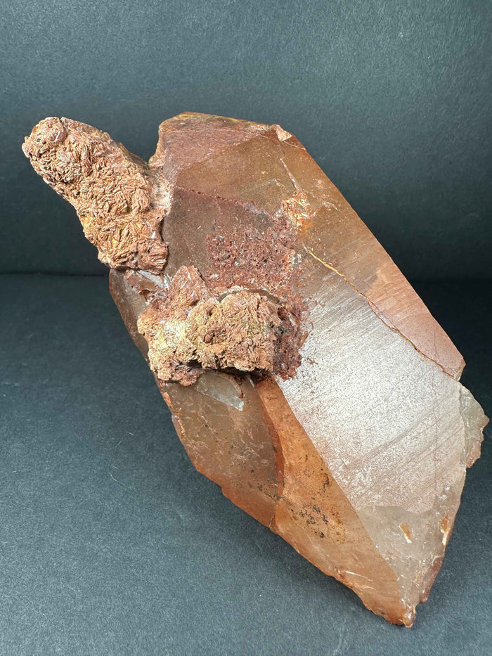 Tangerine Quartz Cluster Atlas mountains, Morocco - Smokin Resin Company