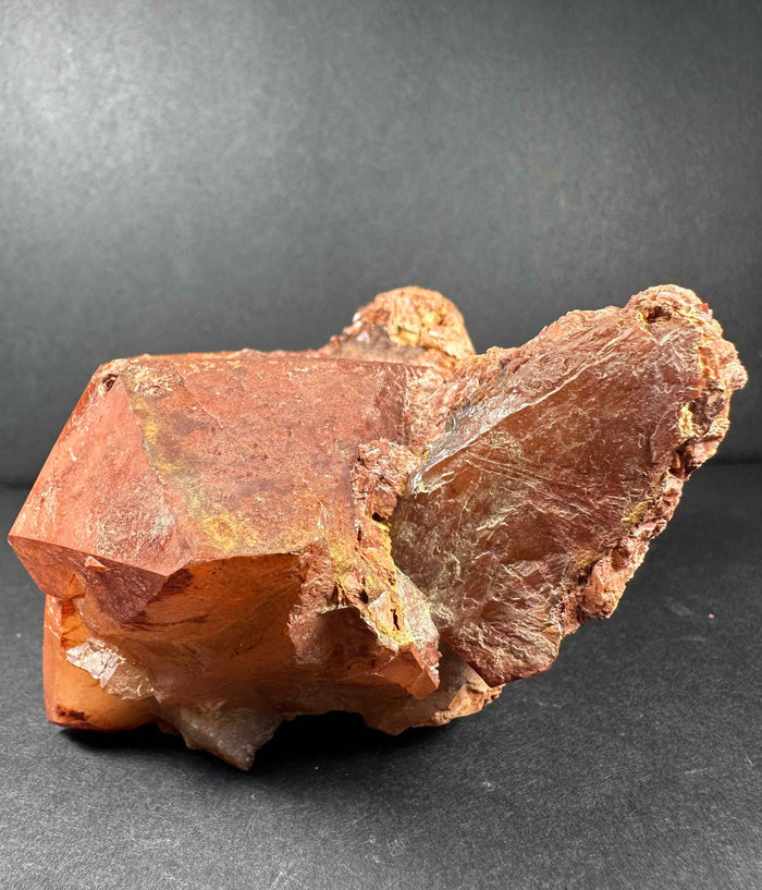 Tangerine Quartz Cluster Atlas mountains, Morocco - Smokin Resin Company