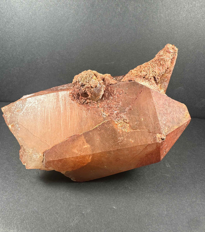 Tangerine Quartz Cluster Atlas mountains, Morocco - Smokin Resin Company