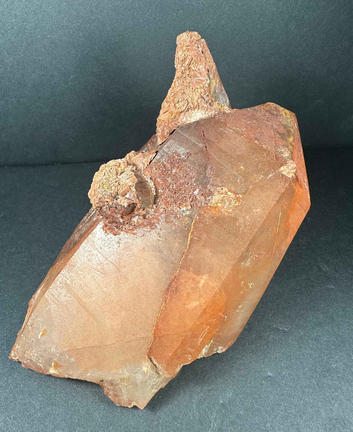Tangerine Quartz Cluster Atlas mountains, Morocco - Smokin Resin Company