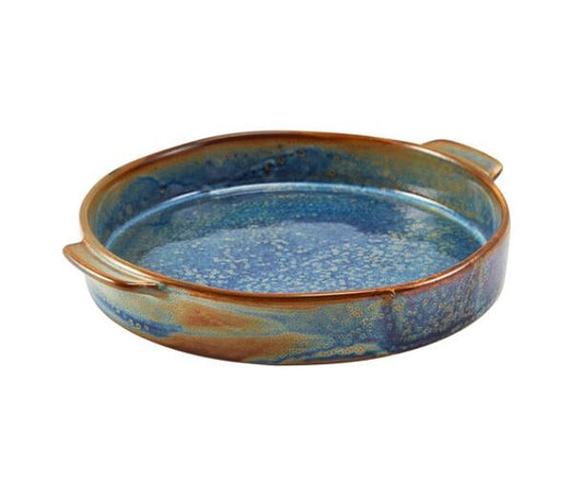 Terra Porcelain Round Eared Dish 20.3cm Dia (Box Of 6)