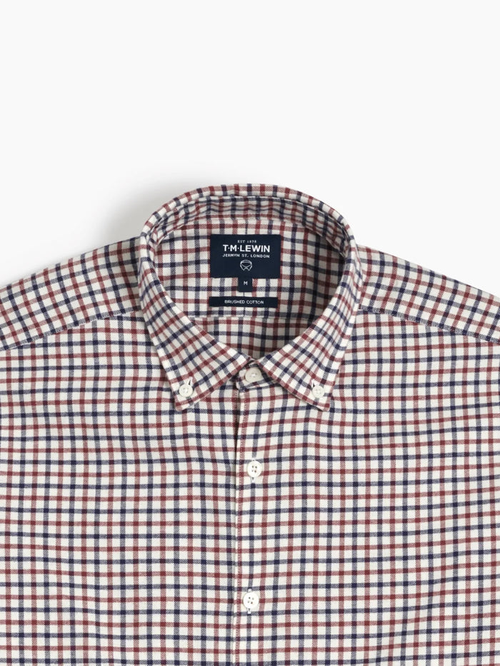 The Brushed Cotton Check Shirt