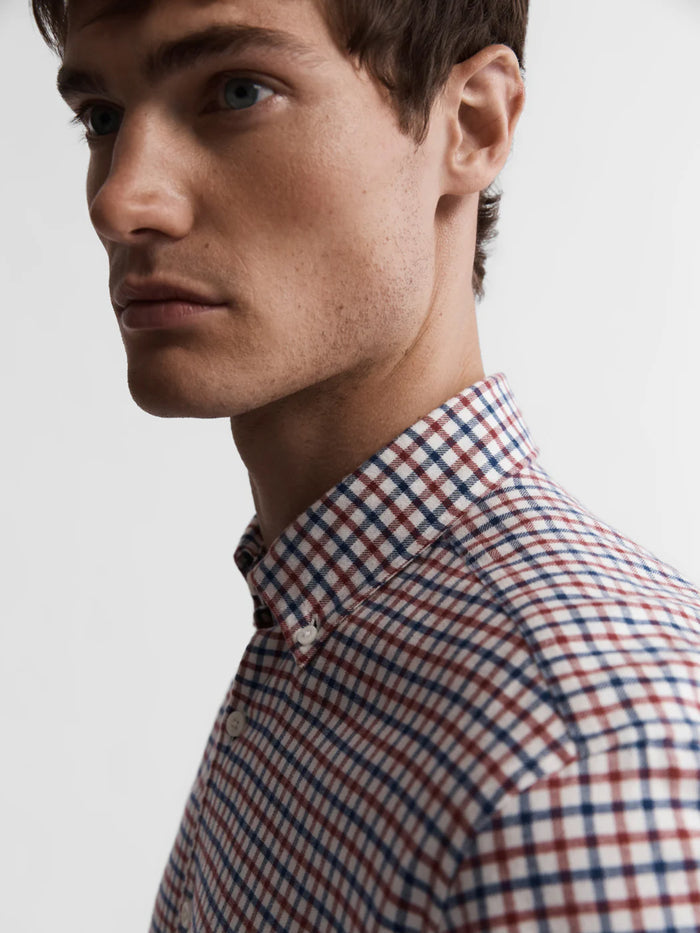 The Brushed Cotton Check Shirt