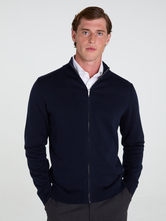 The Full-Zip Cardigan
