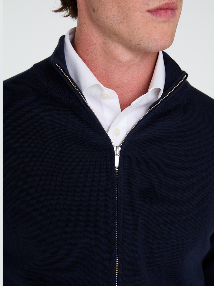The Full-Zip Cardigan