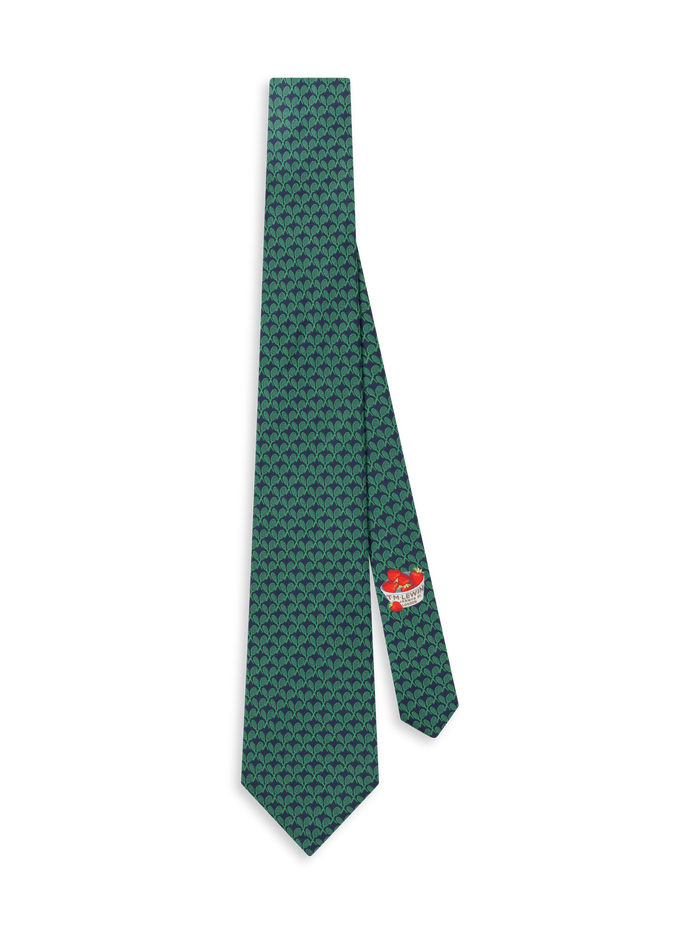The Italian Tennis Print Tie