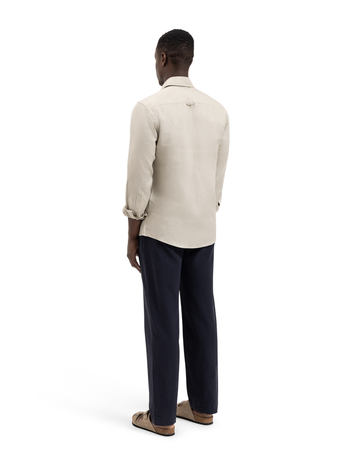 The Linen Blend Trouser