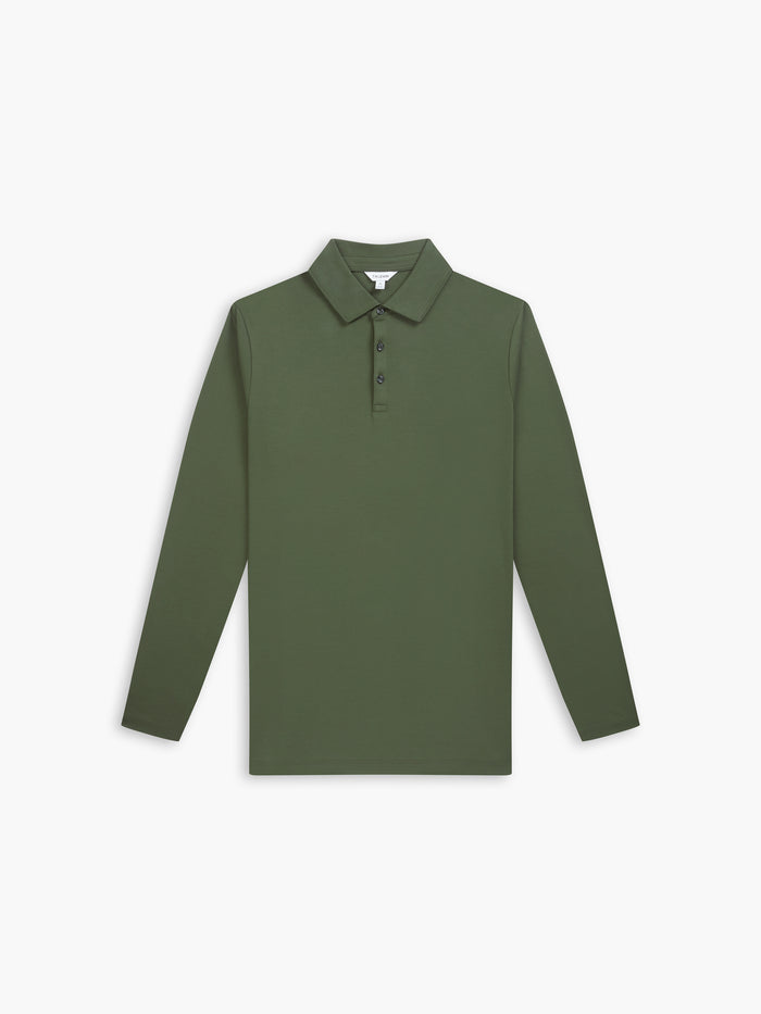 The Long Sleeve Smart Jersey Polo