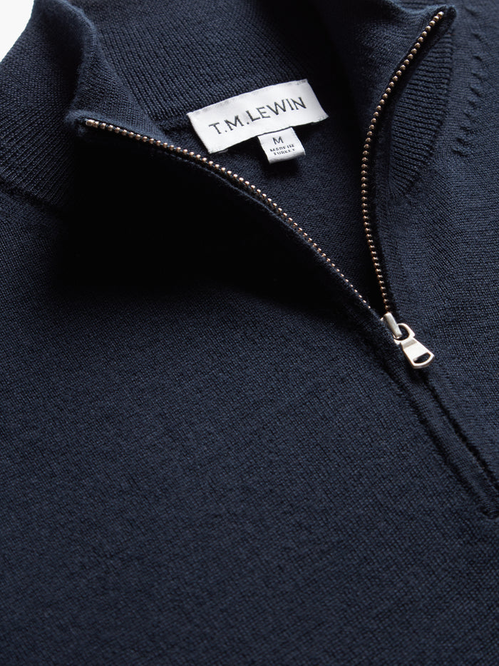 The Merino Wool Quarter-Zip