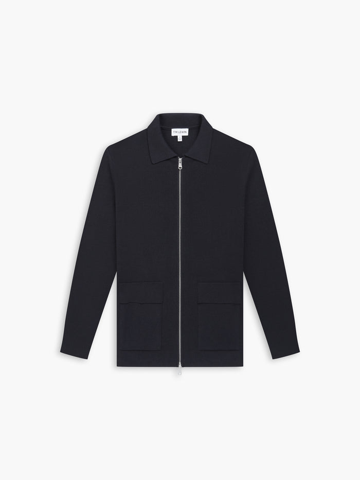 The Milano Zip Cardigan