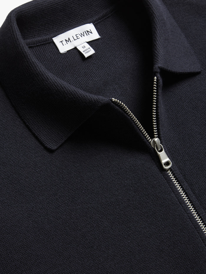 The Milano Zip Cardigan