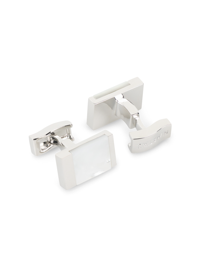 The Mother of Pearl Rectangle Cufflinks