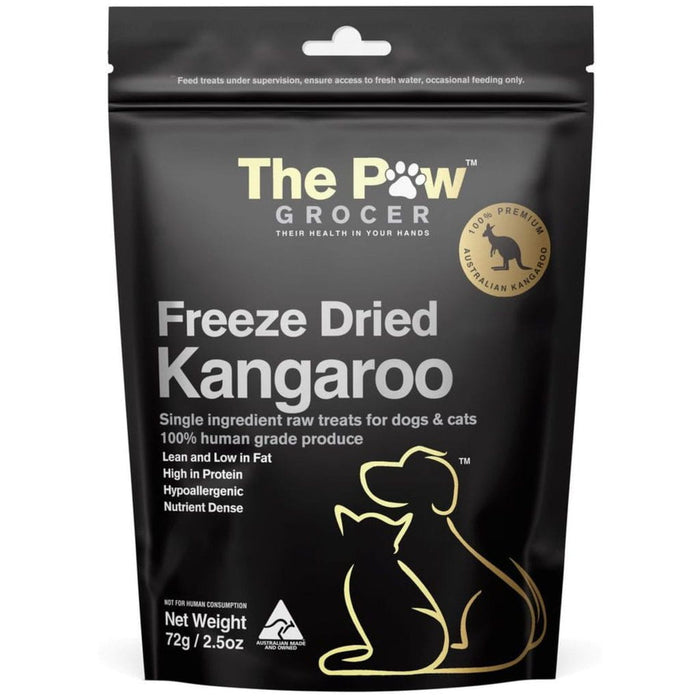 The Paw Grocer THE PAW GROCER BLACK LABEL FREEZE DRIED KANGAROO 72G
