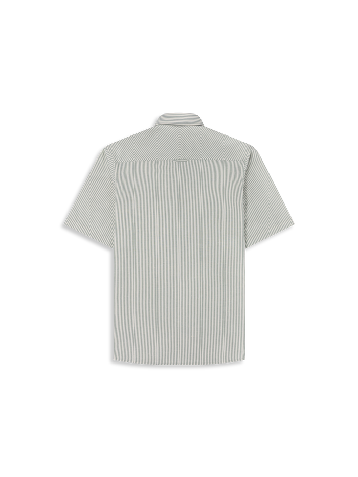 The Short Sleeve Linen Mix Shirt