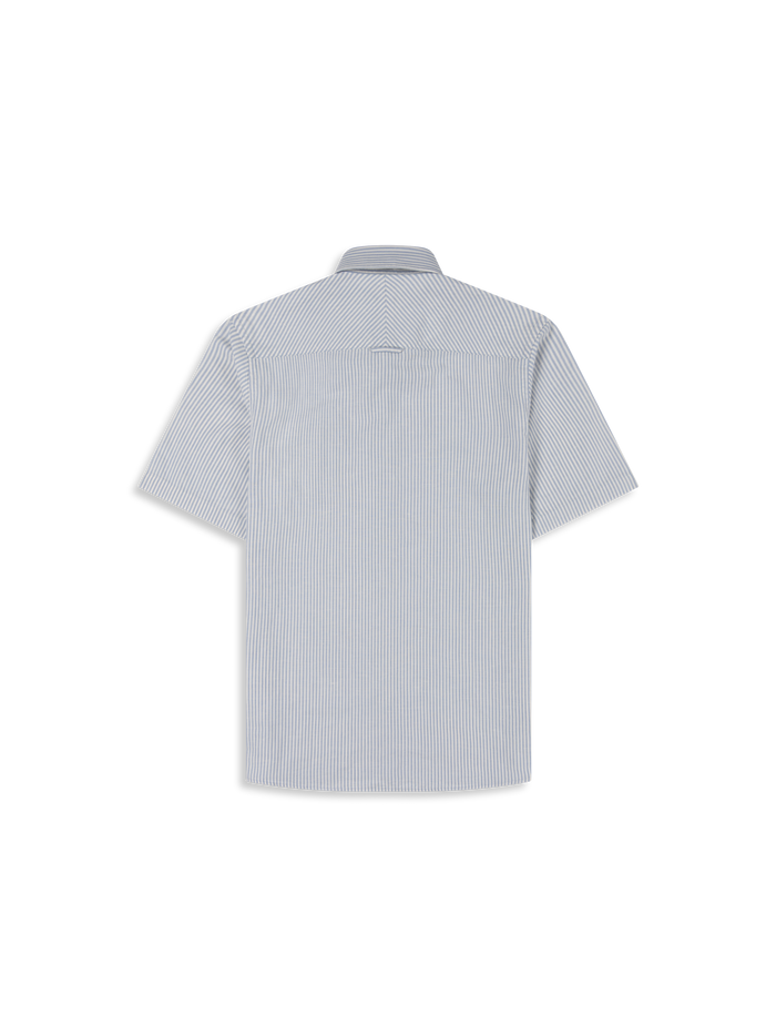 The Short Sleeve Linen Mix Shirt