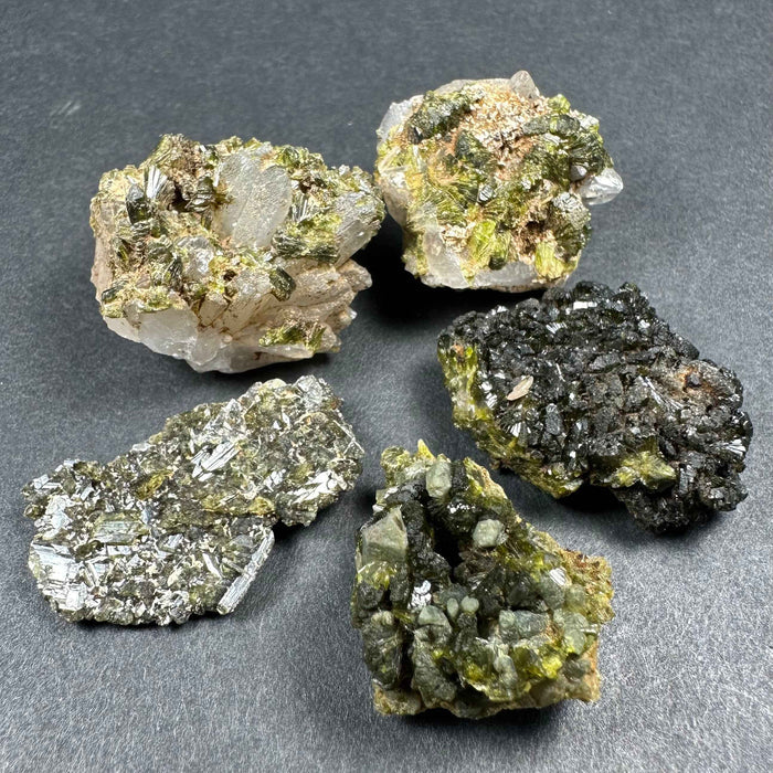 Epidote with Quartz