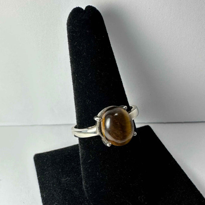 Tiger Eye Ring - Size 11
