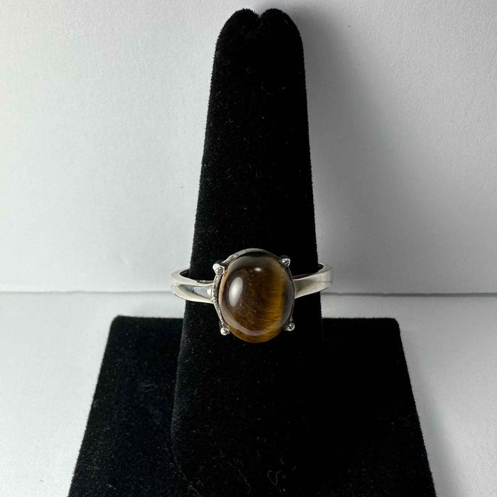 Tiger Eye Ring - Size 11