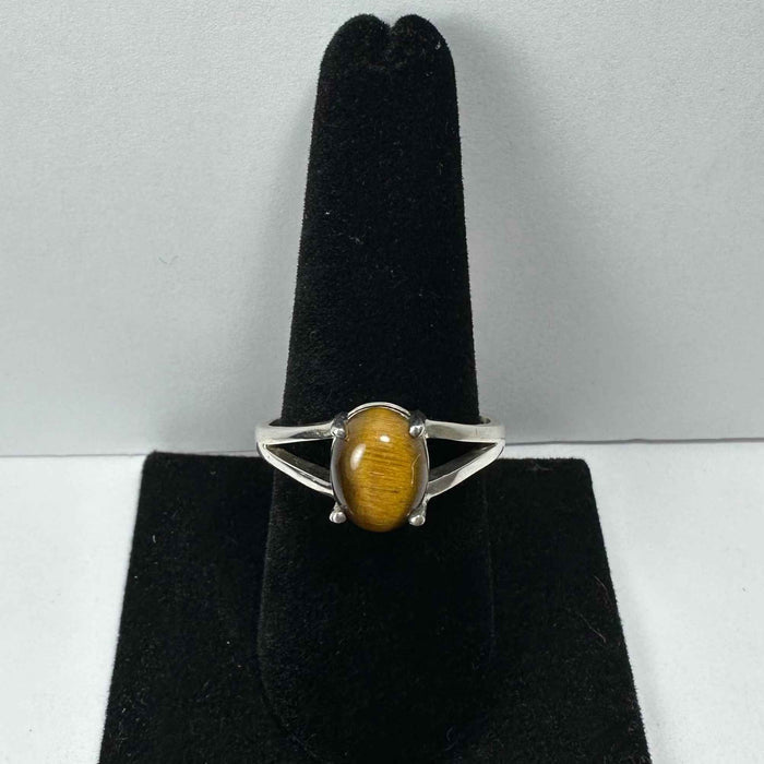Tiger Eye Ring - Size 12
