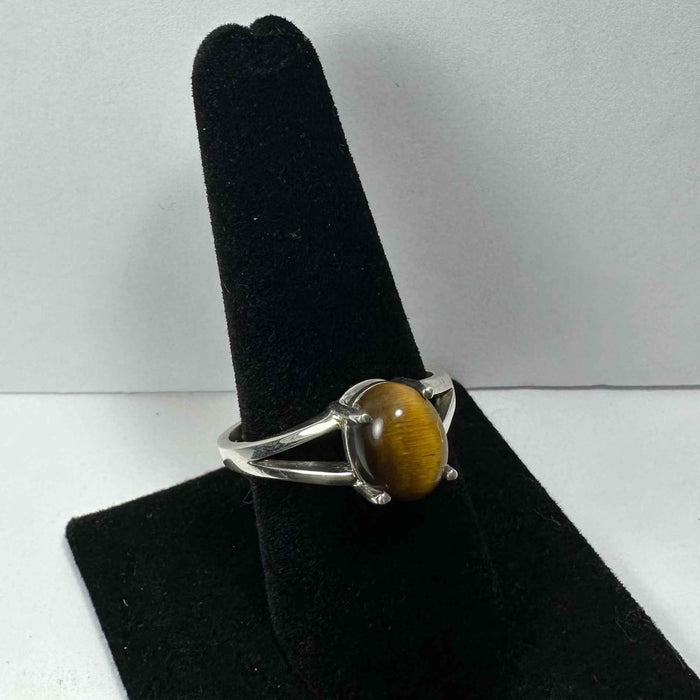 Tiger Eye Ring - Size 12