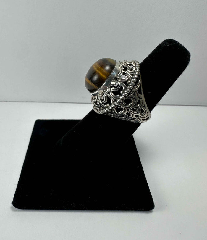 Tiger's Eye Ring - Size 5.5