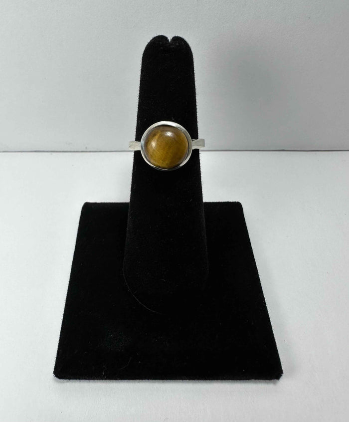 Tiger's Eye Ring - Size 5