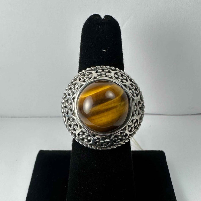 Tiger's Eye Ring - Size 6